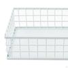 Desktop Iron Storage Basket, Metal Wire Fruit Basket,Multi Purpose for