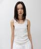 INSILENCE WOMEN W Supima Cotton U-Neck Sleeveless Ivory
