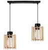 MODERN WOODEN LED CEILING HANGING LAMP