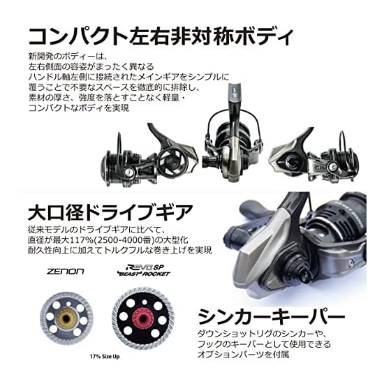AbuGarcia Revo SP Beast 3000MSH Spinning Reel