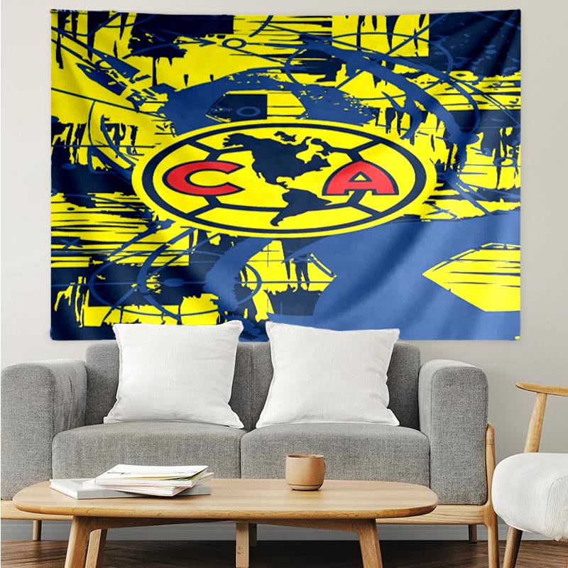 Club America Emblem Tapestry Hanging for Bedroom,Livingroom, Playroom,Decor Art Room Wall Tapestry Holiday and Birthday Gifts