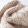 Direct Supply Autumn and Winter Cashmere Hat Simple Bucket Hat Thickened Twisted Dome Hat Pot Hat Warm Wool Hat
