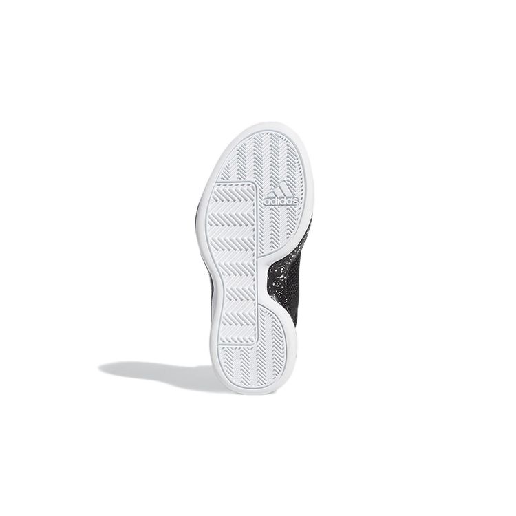Adidas Pro Next K Durable Mid-Top Kids Basketball Shoes Kids Sneakers Black White EH3061