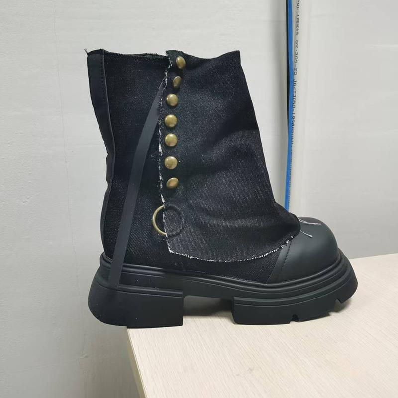 

Comemore Summer Flats Ankle Cowboy Chelsea Boots Winter Fad Platform Gladiator Goth Shoes 2024 Chunky Motorcycle Women cowboy 40 черный серый