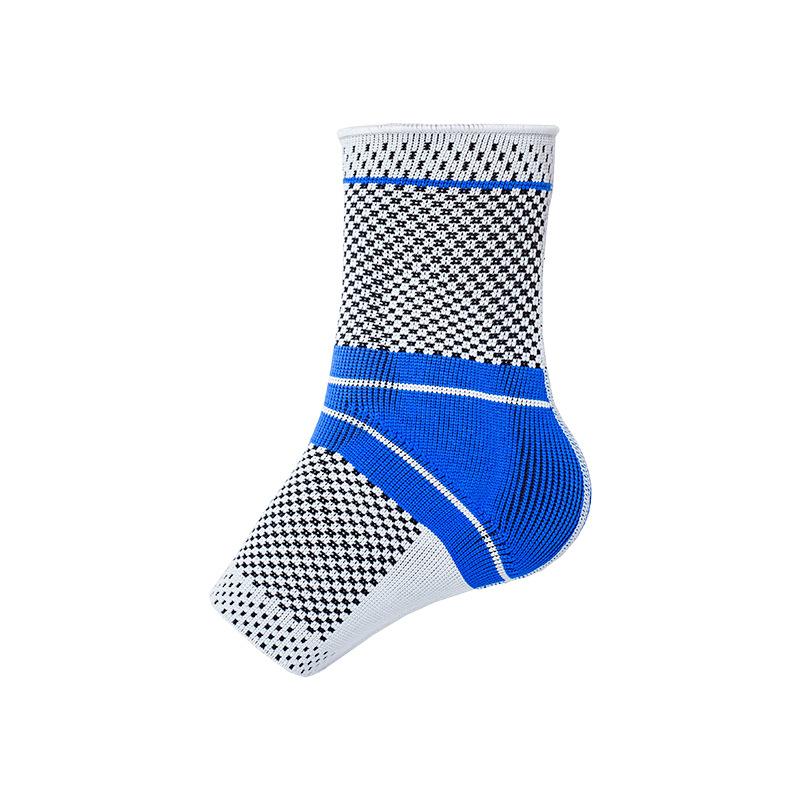 

Силиконовая защита лодыжки Four Seasons Вязаная дышащая поддержка лодыжки Защитное снаряжение Баскетбольная спортивная силиконовая защита лодыжки L