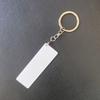 Pack of 10 Blank Aluminum Metal Keychains for Custom Heat Transfer Designs Sturdy Lightweight Sustainable