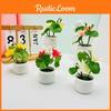 Plastic Potted Lotus Green Plant Potted Plant For Home Living Decor Room