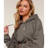Gymshark Training Oversized Fleece Hoodie Cool Brown B5a7n Nbzg