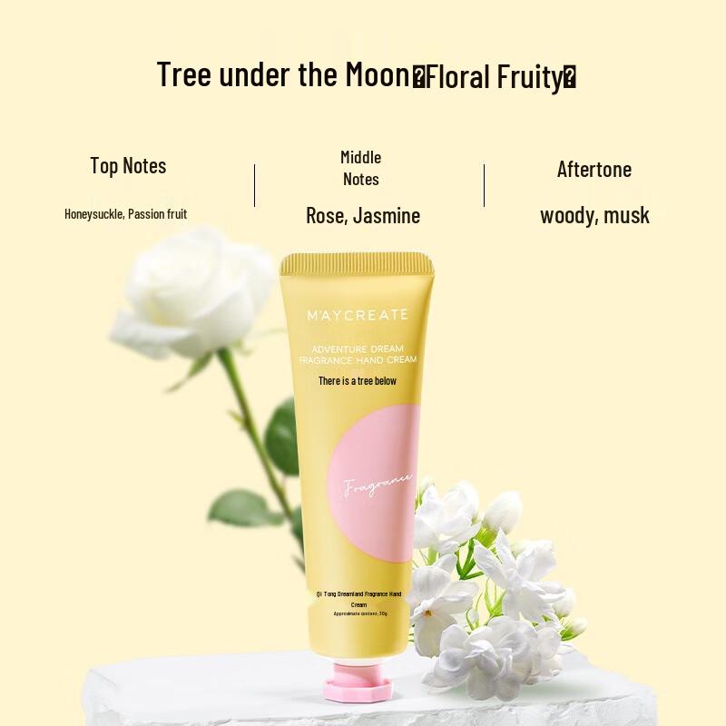 FUMIDER Fantasy Dream Scented Hand Cream 30g (4-Pack)