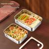 Wutuo Insulated Microwaveable Lunch Box with Glass Lid