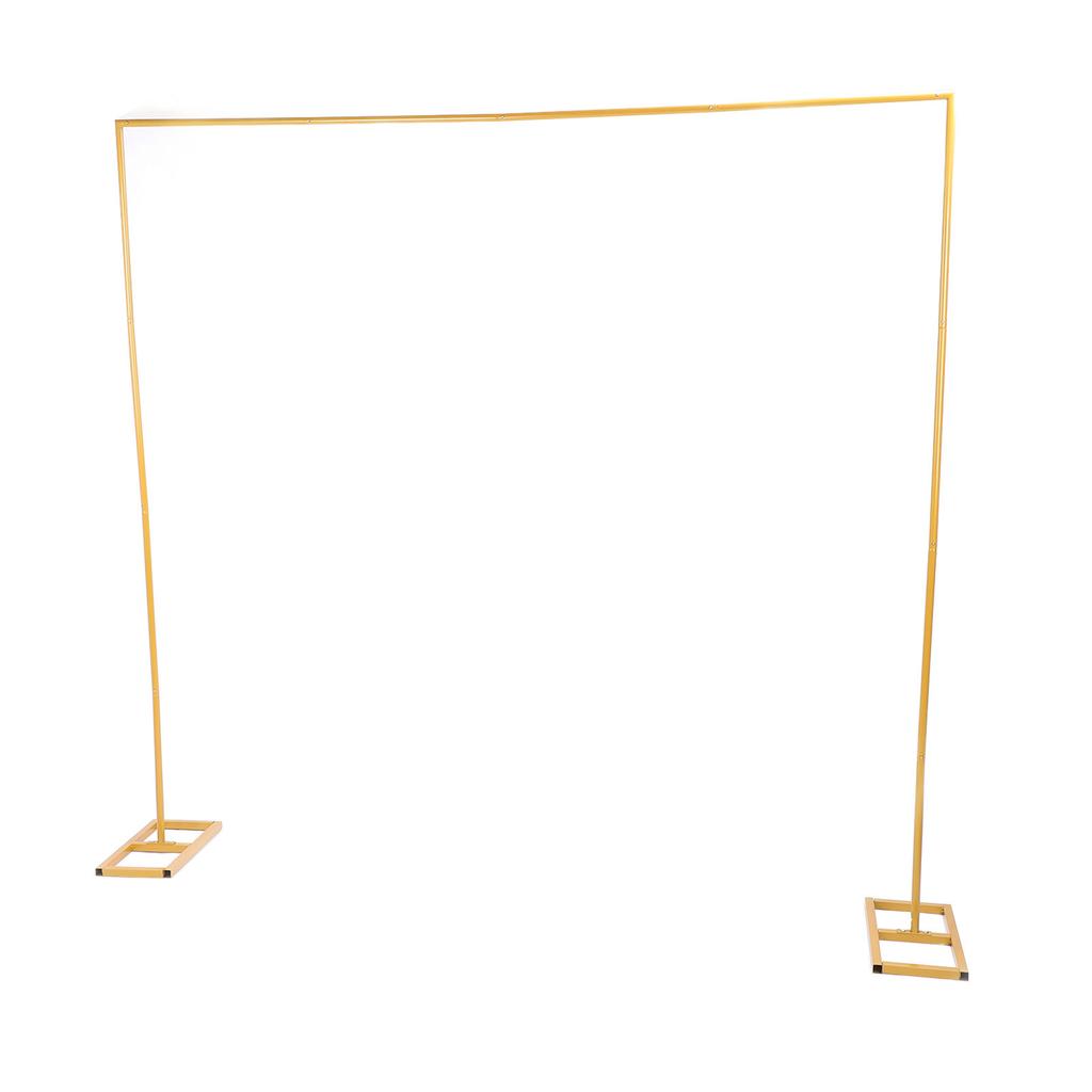 Squared Backdrop Stand 6.5FT Aluminum Alloy Balloon Arch Stand Frame for Wedding Birthday Party Climbing Vines
