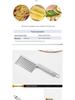Stainless Steel Wavy Knife: Wolf Tooth Kitchen Vegetable Cutter for Fancy Potatoes