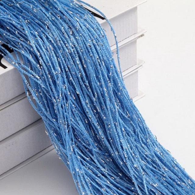 1x2m String Curtain Shiny Tassel Line Curtains Window Door Divider Drape for Home Living Room Cafe interior Decorations Valance
