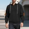Men's Outdoor Casual Sports Color Hooded Sweater
