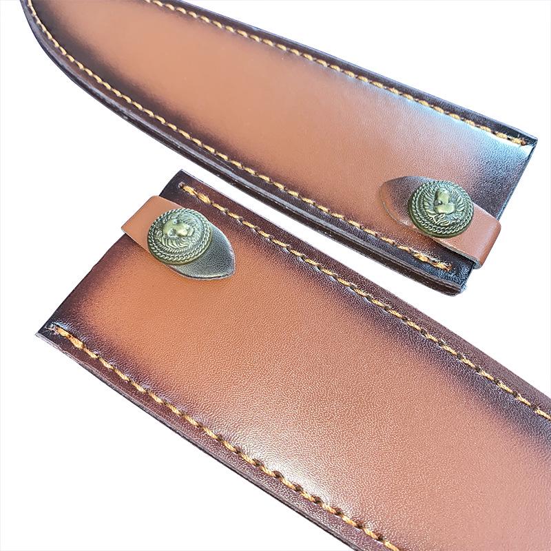 Eco-Friendly Recycled Leather Knife Sheath