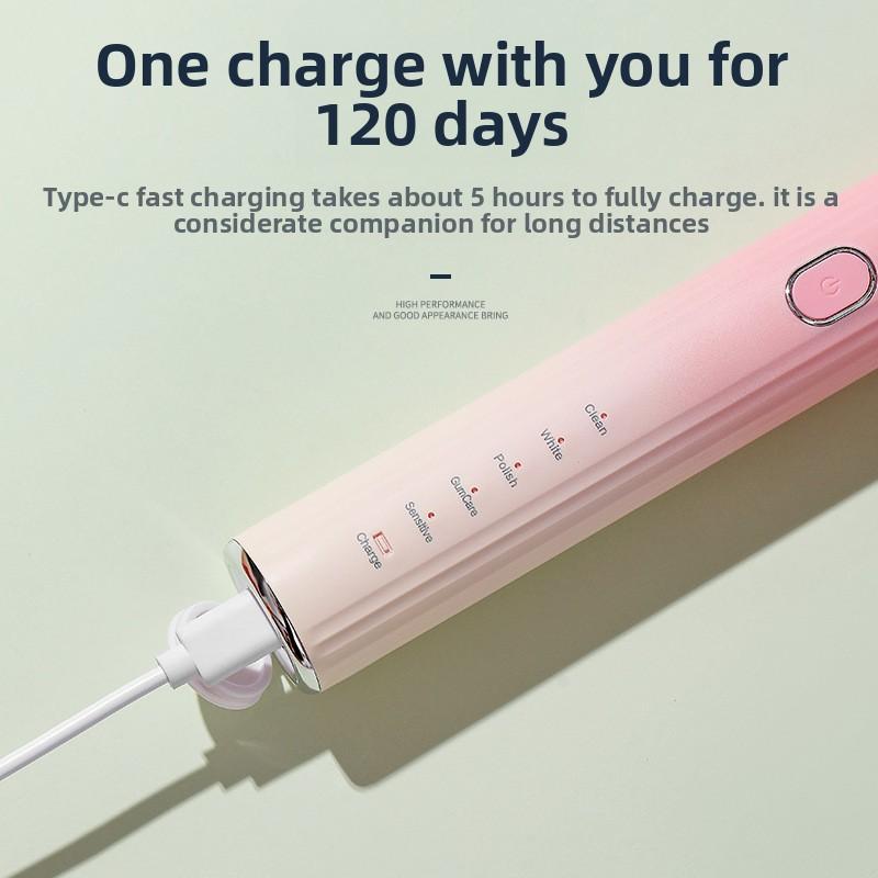 Couple Y1 Electric Toothbrush Maglev Wireless Charging Ultrasonic Adult Soft Bristle Toothbrush Set Gift