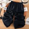 High Waist and Thin Linen Wide-leg Casual Pants Women's Summer Thin 1116 New Simple Pendant Anti-wrinkle Straight Pants