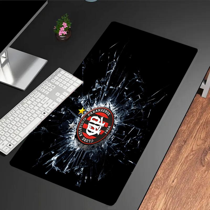 Atletico Paranaense Crest Mouse Pad, Rubber Base, Mouse Pad for Gamers and Office Use, Gaming Desk , Easy To Clean Mat Christmas fan gifts