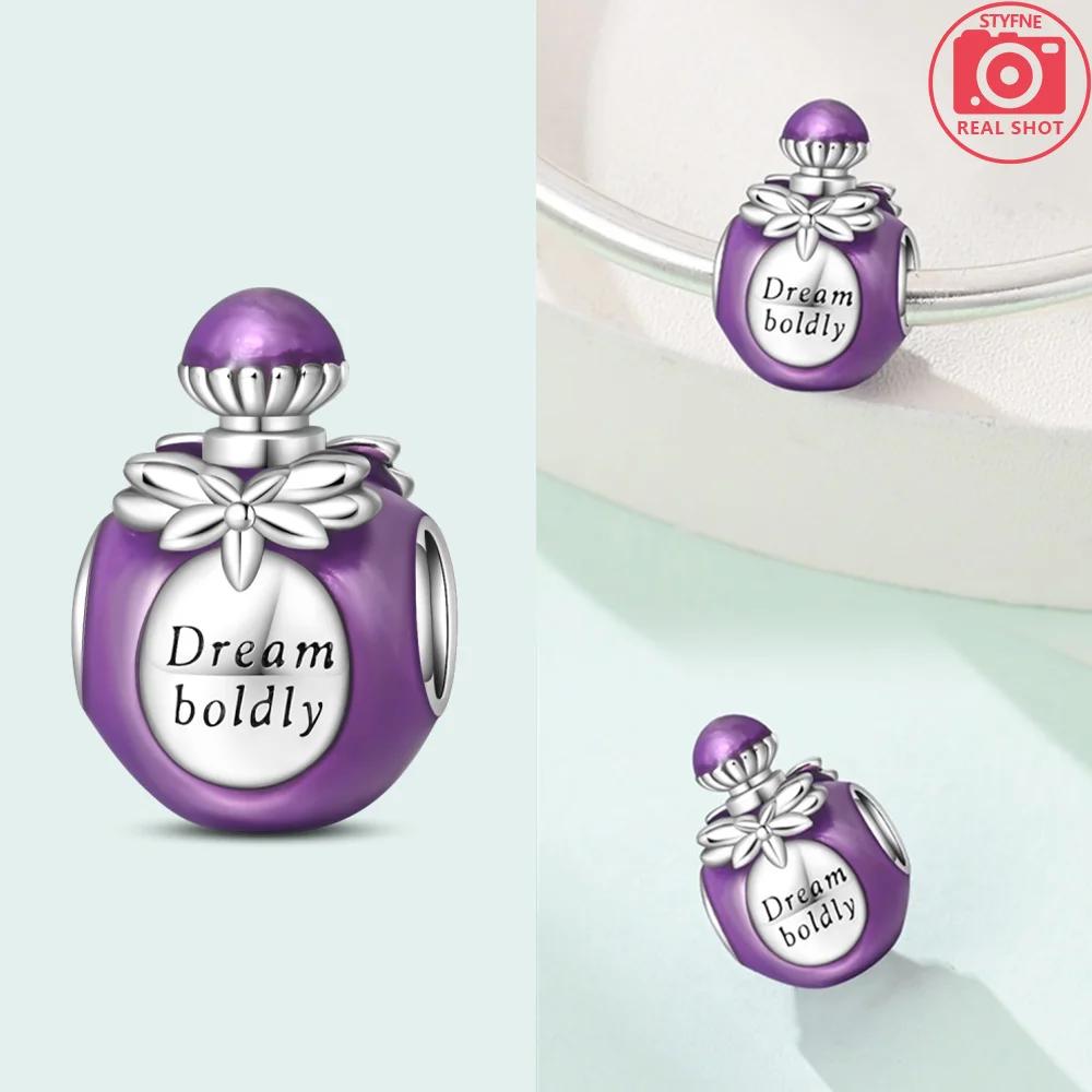 Original Copper Cute Pets Rabbits Elephants Perfume Bottle Charms Beads Fit Bracelet Accessory Jewelry Women Diy