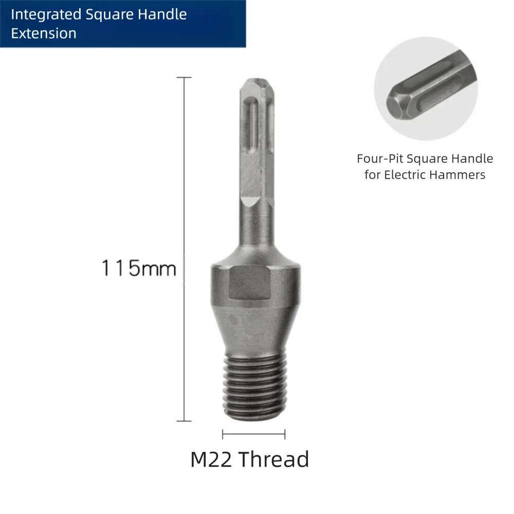 Portable M22 Diamond Drill Bit Adapter Connectors Screw Thread Durable Electric Drill Converter Drill Adapter Power Tool Part