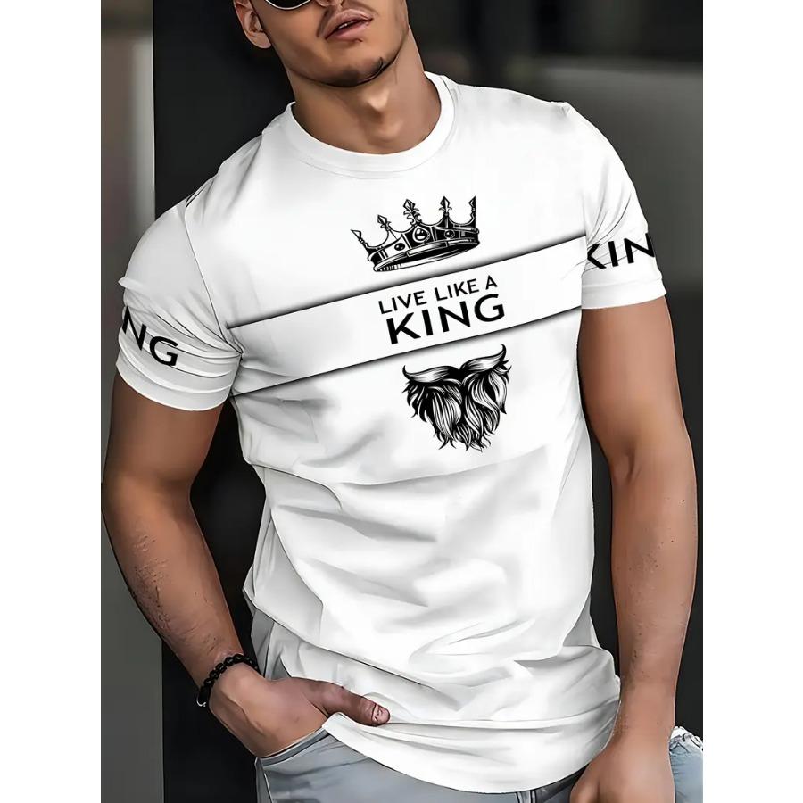 New Men Summer Oversized Casual Round Neck Short Sleeved Men'S Contrasting Color Patchwork T-Shirt Fitness Sports T-Shirts