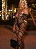 2024 Spring and Summer New Bodycon Women's Slim Hip Lifting One-piece V Neck Sexy Backless Sleeveless High Street Clothing