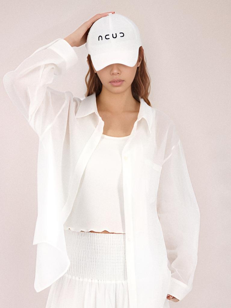 ACUD Logo String Ball Cap _White