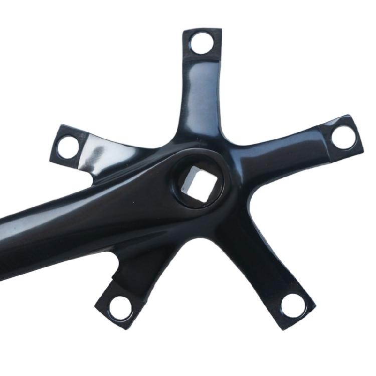 Aluminum Alloys Cranks Suit Durability Bike Crankset Bottom Brackets Cranks for Mountain Biking Event