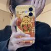 Russian Traditional Transparent Phone Case For iPhone 17 16 15 11 12 13 14 Pro Max Mini Soft TPU Silicone Plus