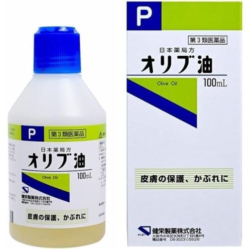 [Third-Class OTC Drug] Japanese Pharmacopoeia Olive Oil 100mL X 6