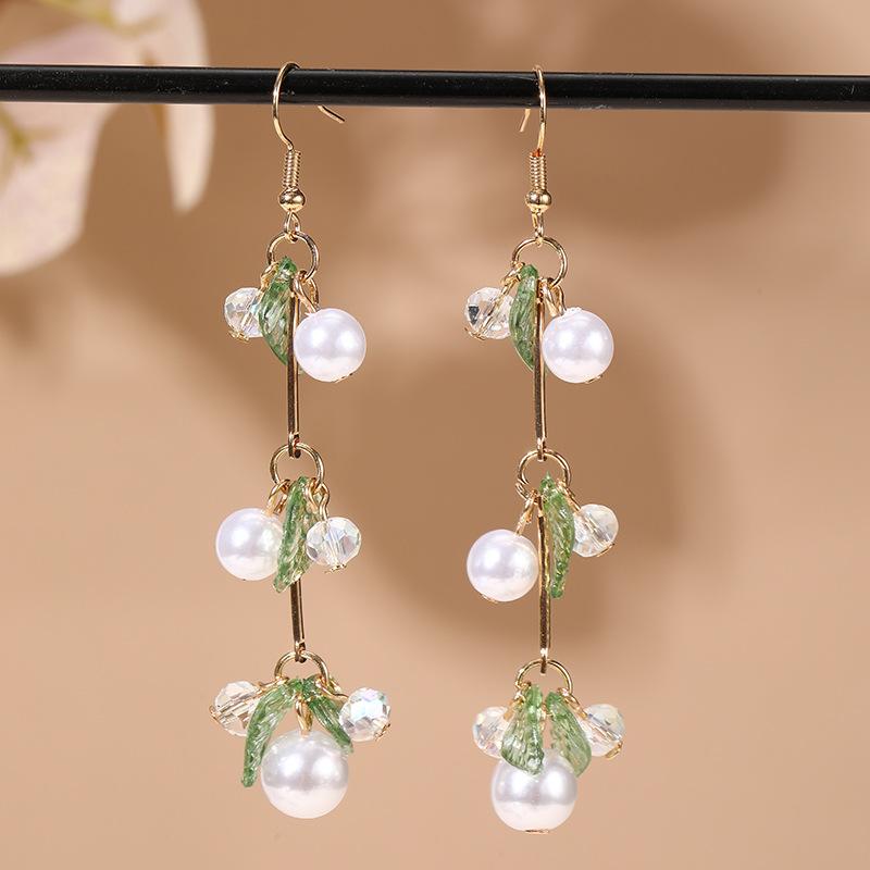 Boucles d'oreilles pendantes tendance pour les bijoux pour femmes