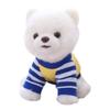 Little Pet Dog Plush Toy Sitting Dressed Stuffed Doggy Lovely Gift Plush Pomeranian  Children Toy