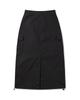 Moa Shirred Cargo Maxi Skirt (Charcoal)