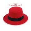 Solid Color Women Fedora Hats Felt Men Jazz Hat Fashion Elegant Bowler