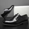 Herr Läder Slip-On Formella Skor - Business Casual Stil
