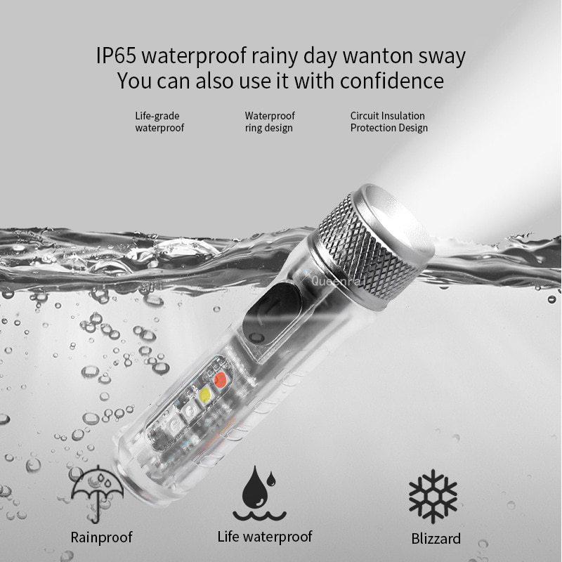 USB Rechargeable Mini Camping Lantern S11 - Magnetic Strong Light Flashlight