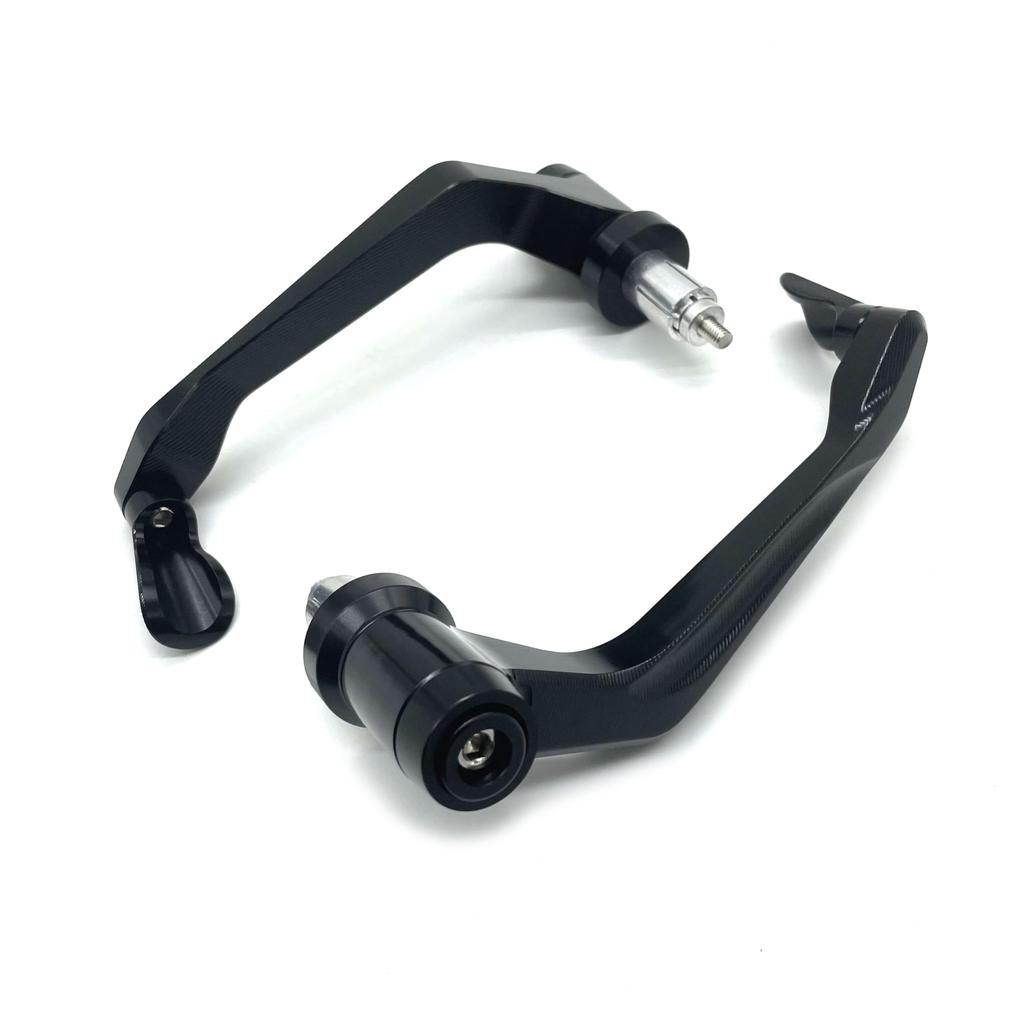 Motokano Knuckle Guards for and Aluminum with Anodized Black Guards/Grip WR250, GSX250R, GSR250, V-Strom 250, Finish,