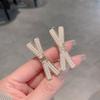 Fashion Bow, Duckbill Clip, Small Fresh Hairpin, Headgear, High-End Hairpin, Bangs, Side Clip.