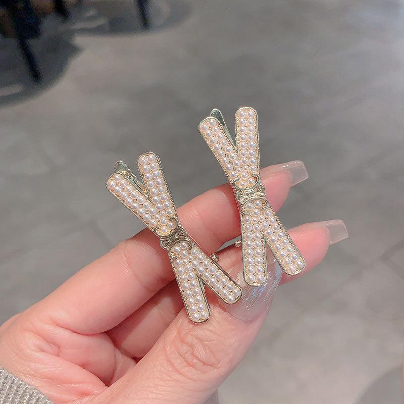 Fashion Bow, Duckbill Clip, Small Fresh Hairpin, Headgear, High-End Hairpin, Bangs, Side Clip.