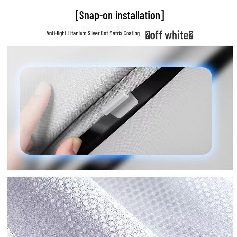 Nio Firefly Panoramic Sunroof Nano Sunshade Curtain for Heat Insulation and UV Protection