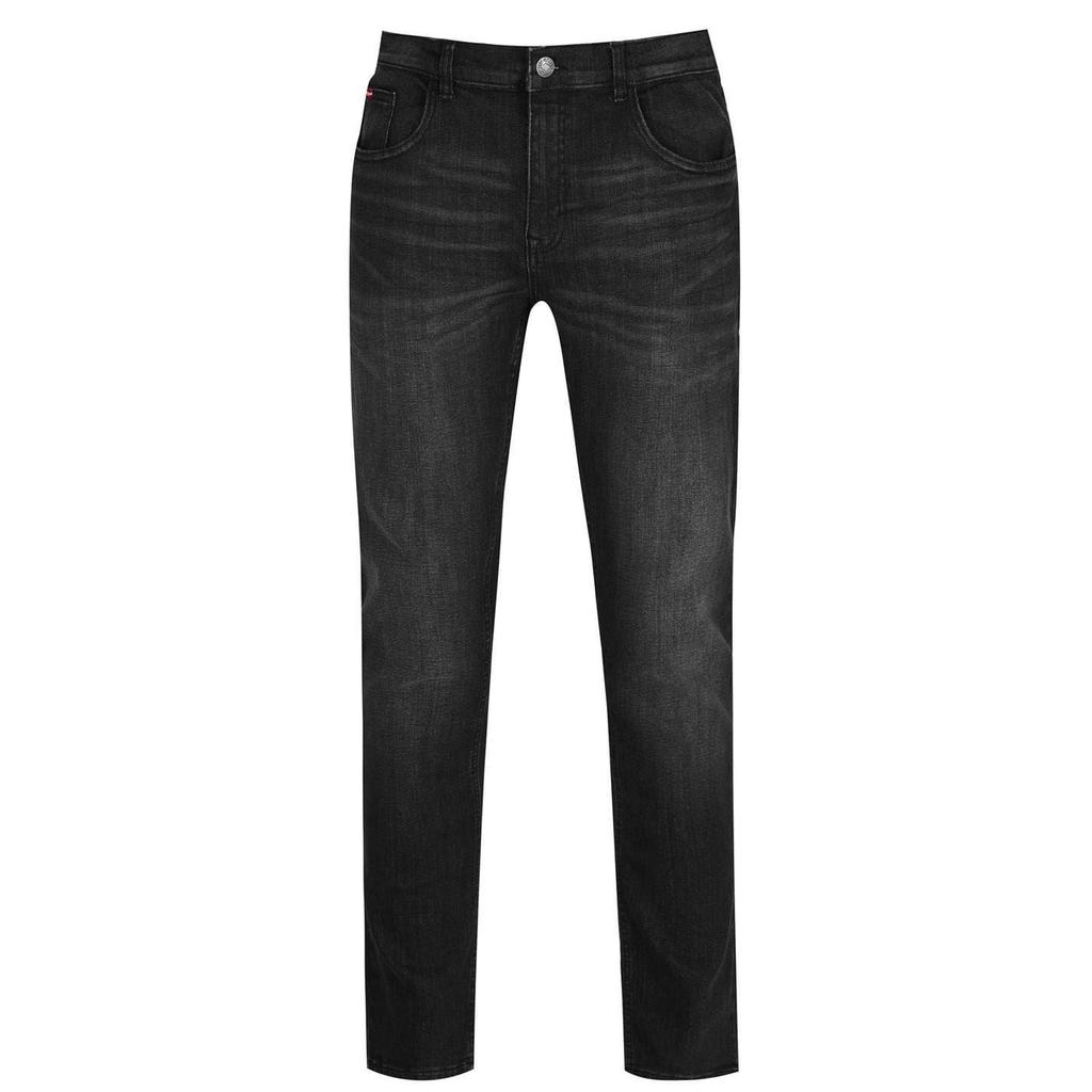 Lee Cooper Mens Denim Plain Slim Jeans