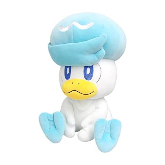 Sanei Boeki Pokemon Potehagu Cushion Quaxly Plush Toy Goods PZ66 H35xW22.5xD28cm