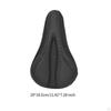 Bike Seat Cover Bicycle Saddle Comfortable Replacement Easy To Install Soft Silicone Padded