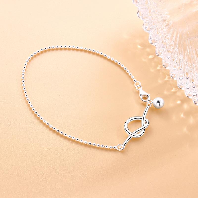 Niche Design Chain Knot Bell Bracelet Ins Wind Korean Version of High-end Hand Jewelry Bracelet