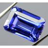 7.60 Ct CERTIFIED Loose Gemstone Natural Brilliant Sapphire Blue Emerald Cut A-4266