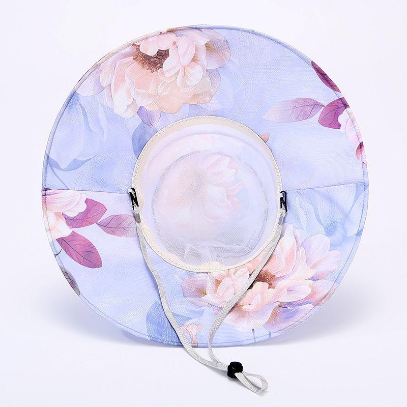 Middle Aged and Elderly Women's Hats Summer Mothers' Sun Protection Hats Sun Hats Breathable Fisherman Hats