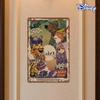 1pc Disney Robin Hood Metal Tin Sign - 20.32cm X 30.48cm Vintage Wall Art with Whimsical Animal Characters, Frameless Motivation