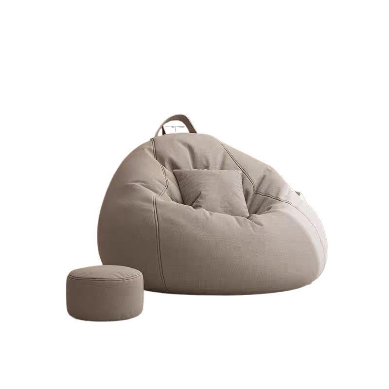 Lazy Recliner Sofa: Convertible Beanbag Chair for Balcony & Bedroom