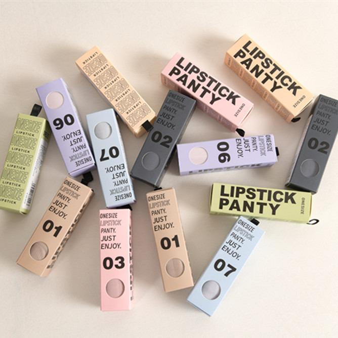 Lipstick Panties: Girl's Summer Ice Silk Mid-Waist Seamless Quick-Dry Breathable Hip-Lifting Underwear