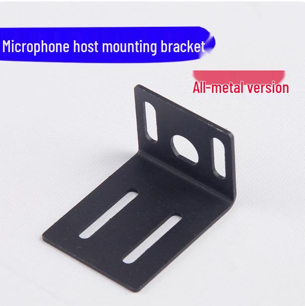 Universal Microphone Bracket with Flight Case and L-Shaped Ear Accessory Fixing